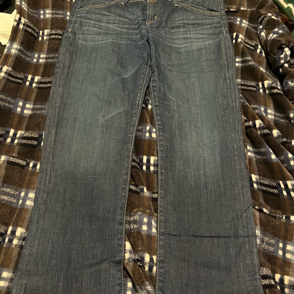 Hudson Jeans Women's Straight Leg in Dark Blue